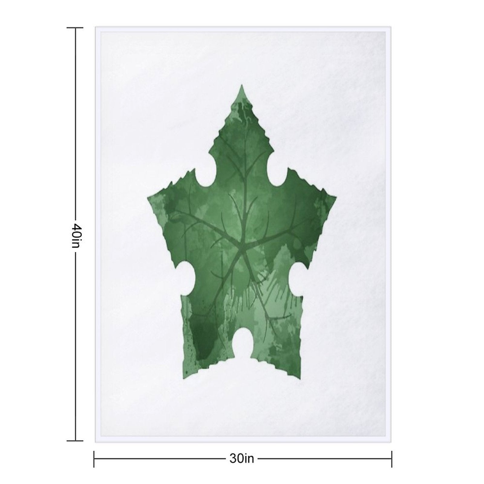 Tree Star Inspired Silhouette Premium Throw Blanket