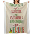 Buddy The Elf  And Then. Lightweight Throw Blanket