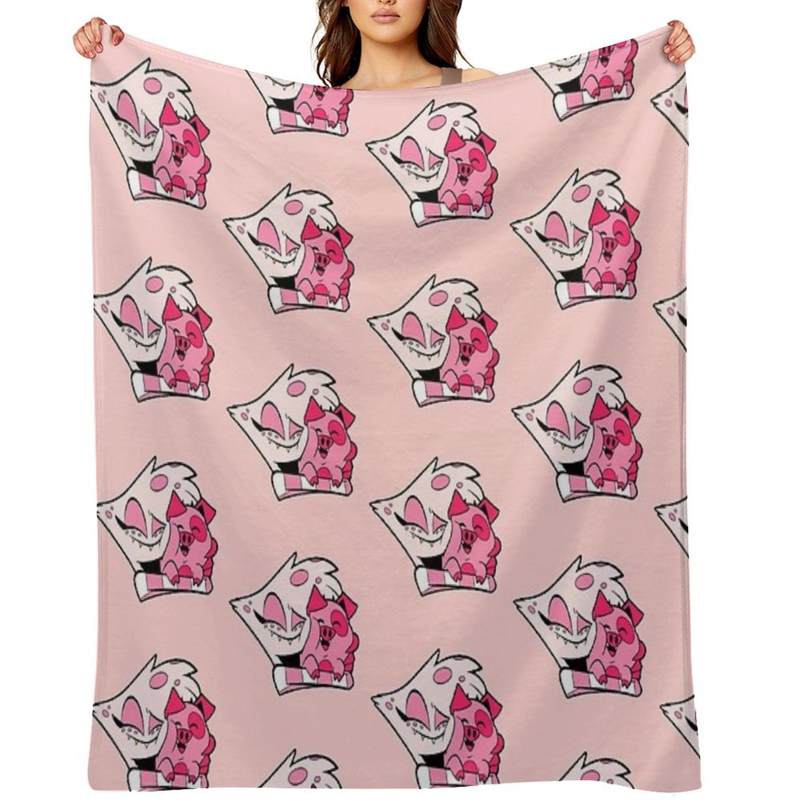 Angel Dust And Fat Nuggets Comfort Throw Blanket