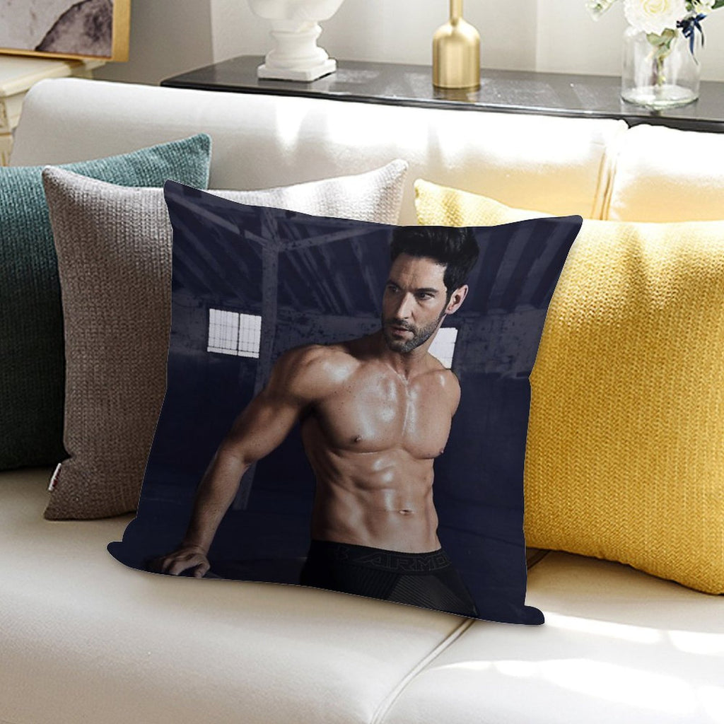 Tom Ellis Soft Skin-Friendly Throw Pillow