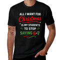 Students Saying 6-7 67 Six Seven Funny Teacher Christmas  Eco-friendly Material T-Shirt