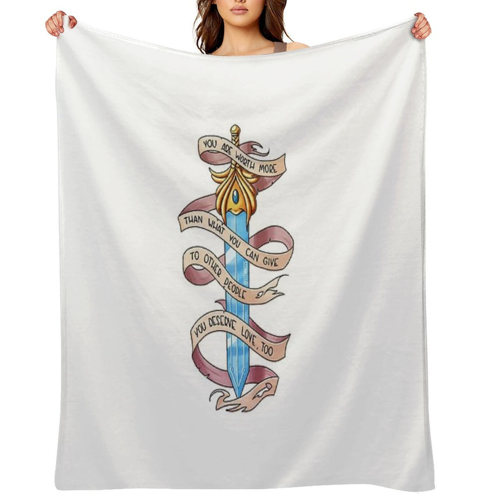 You Deserve Love Too Durable Throw Blanket