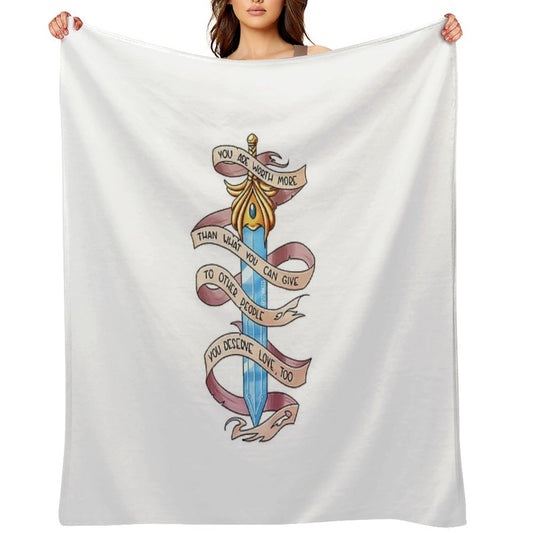 You Deserve Love Too Durable Throw Blanket