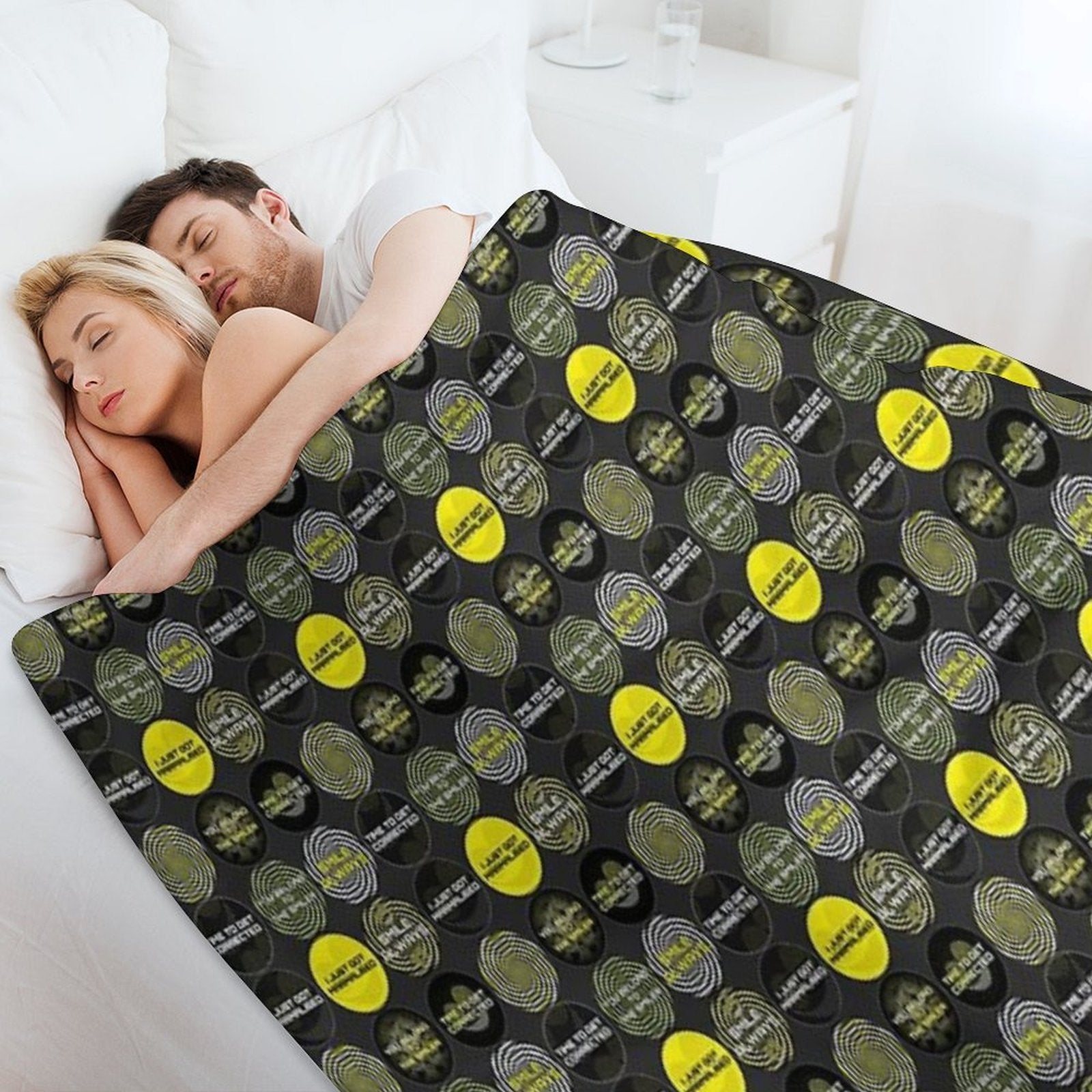 Get Corrected - Sticker Sheet Eco-conscious Throw Blanket