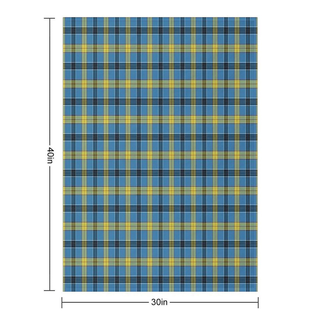 Clan Laing Tartan Gift-ready Throw Blanket
