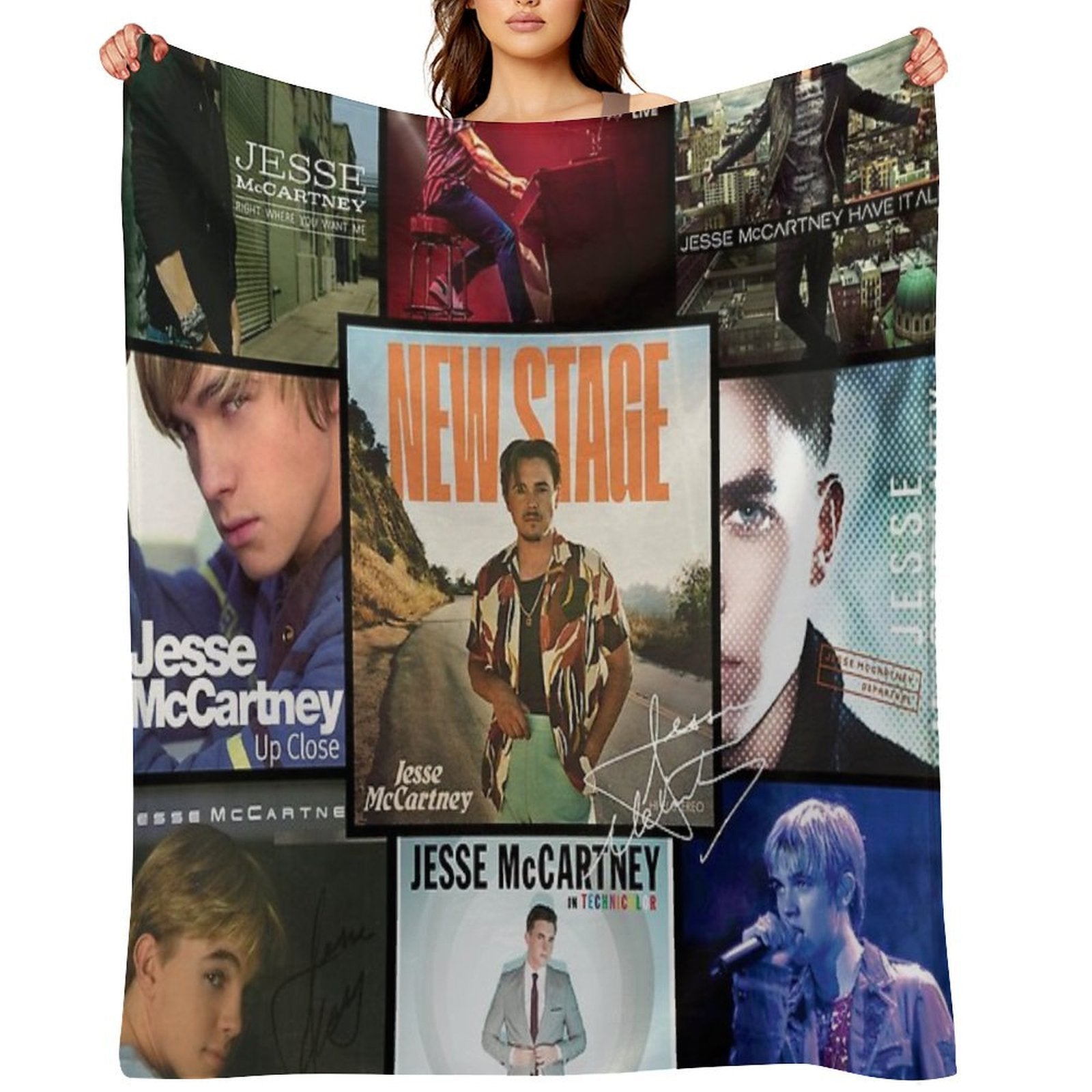 Copy of Departure with Signature Versatility Throw Blanket