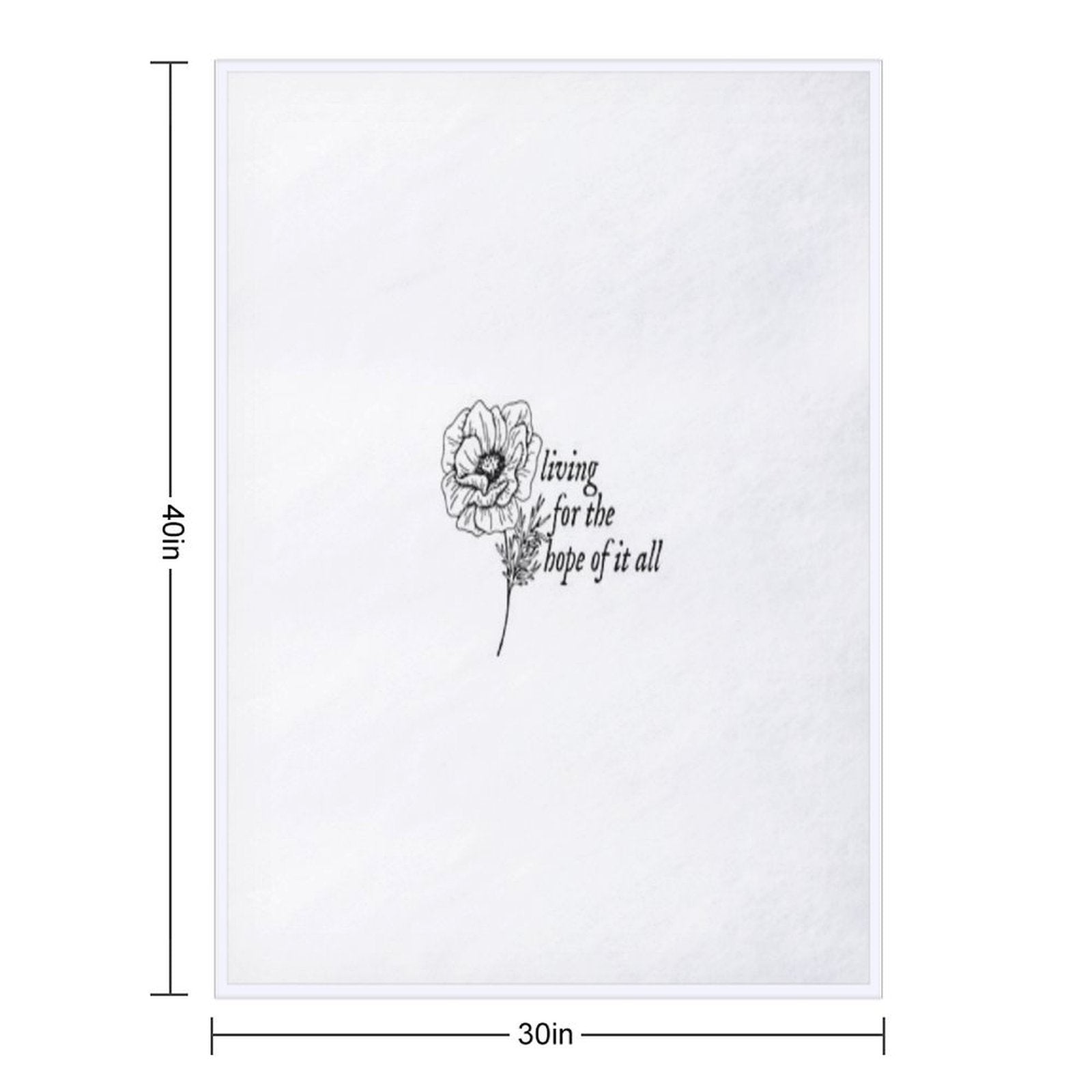 Taylor Swift - August Lyrics Gift-ready Throw Blanket