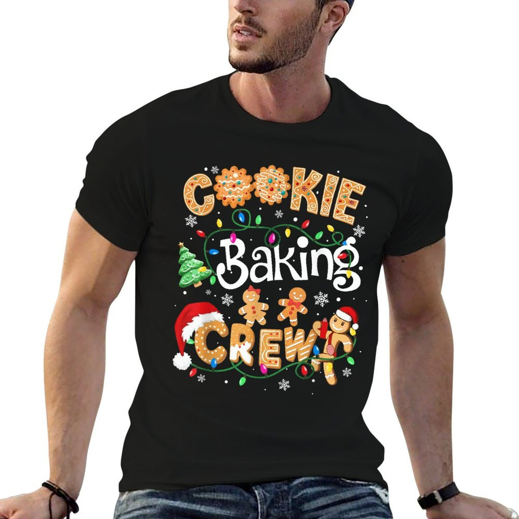 Christmas Cookie Baking Crew Cookie Crew Family Christmas  Relaxed-fit T-Shirt