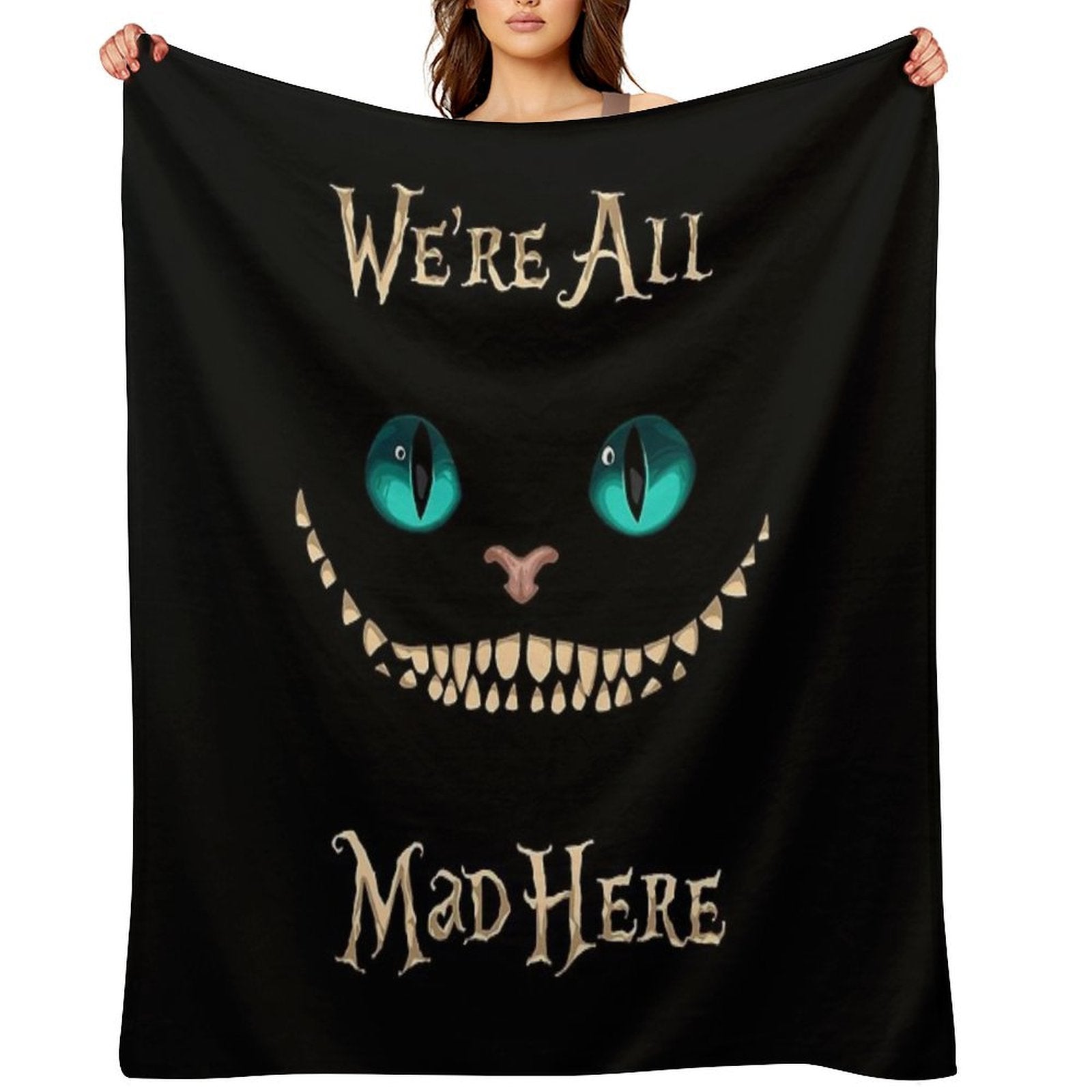 Alice In Wonderland All-season Throw Blanket