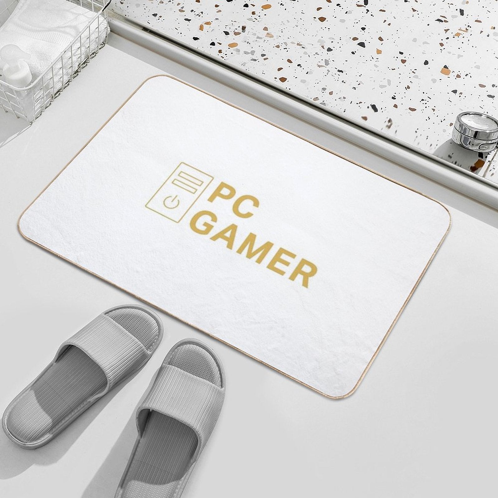 PC Gamer  Easy Maintenance Bath Mat