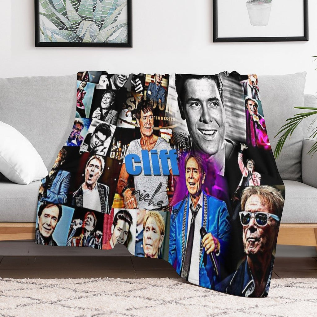 Cliff Richard Lightweight Throw Blanket