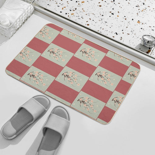 Background  Absorbent Bath Mat