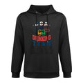 Merica Funny USA Drinking Team Patriotic USA America Adjustable Hood Hoodie