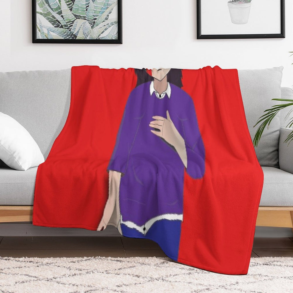 Ali The Anointed Before Redemption Travel-friendly Throw Blanket