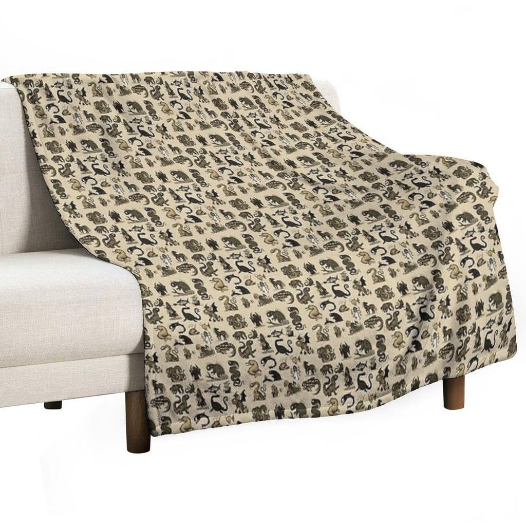 Sea Monsters Collection Comfort Throw Blanket