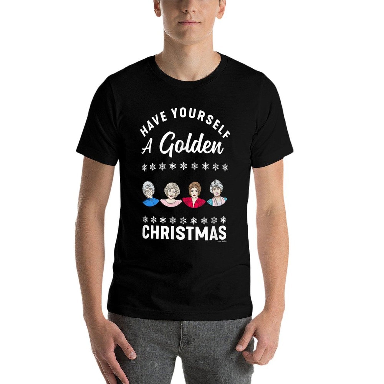 The Golden Girls - Have Yourself A Golden Christmas  Trendy Pattern T-Shirt
