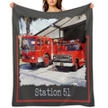 Station 51, Emergency TV Show Gift-ready Throw Blanket