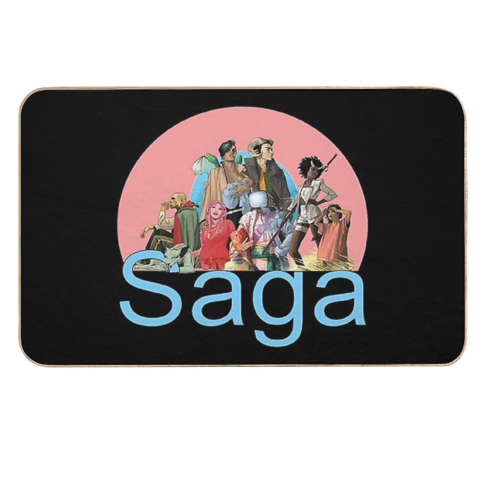 Entire Saga  Easy To Clean Bath Mat
