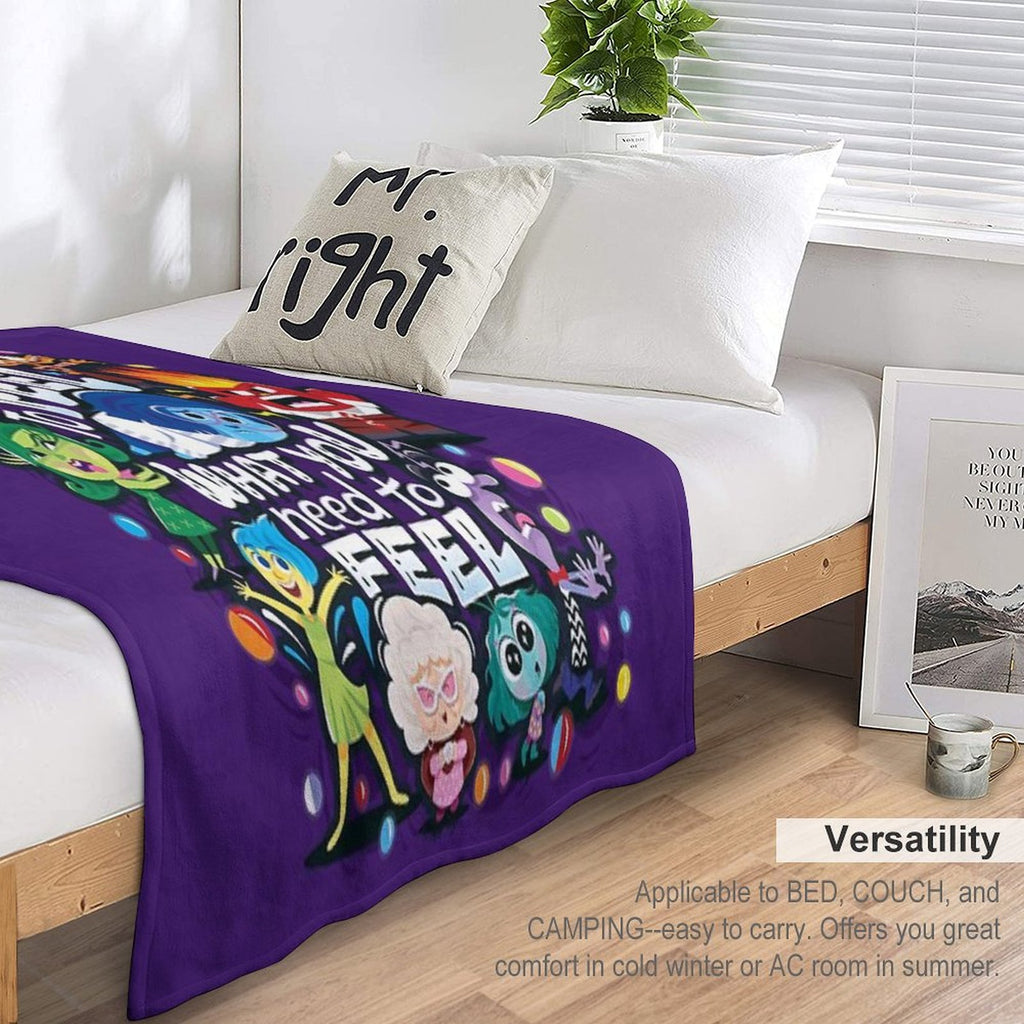 Feel What You Need to Feel Multi-functional Throw Blanket
