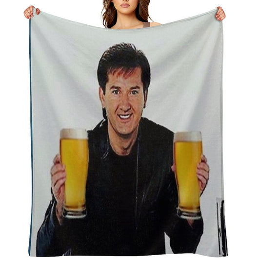 Daniel O'Donnell Pints Premium Throw Blanket