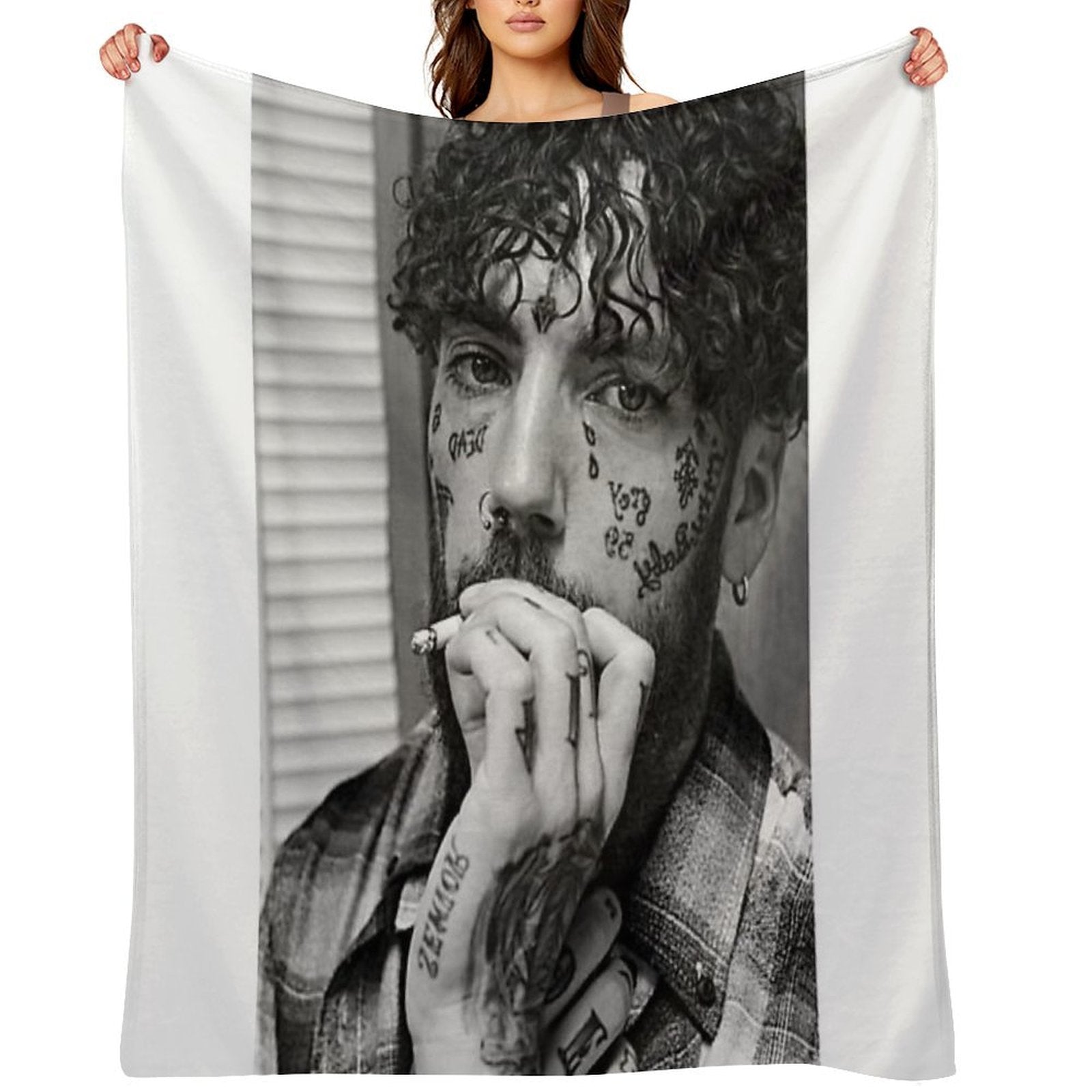 Scrim Lightweight Throw Blanket