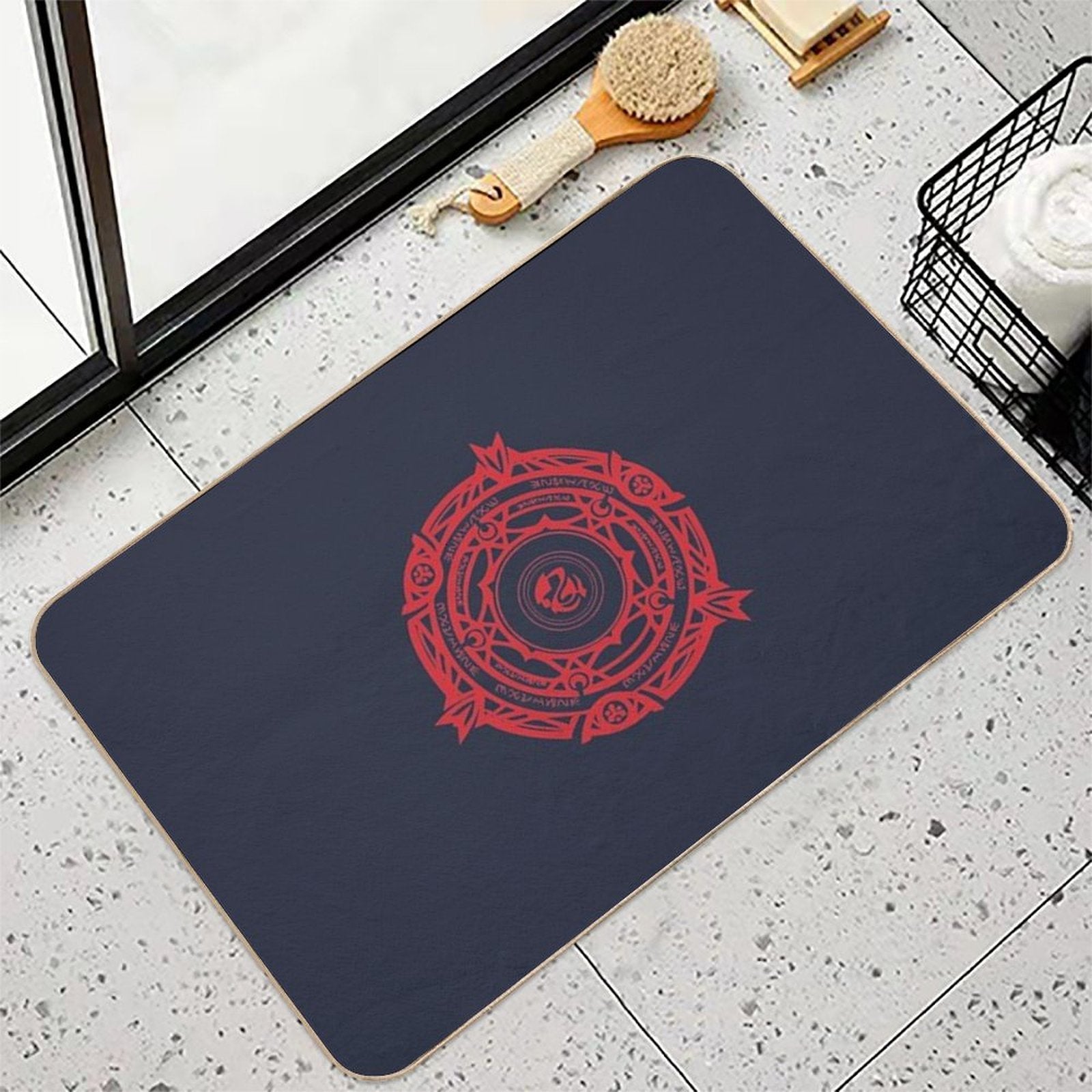 Gremory Clan Magic Circle  Stain-Proof Bath Mat