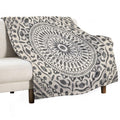 Watercolor Mandala Mandala5w Versatility Throw Blanket