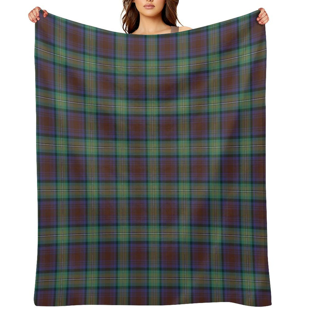 Isle of Skye Tartan  Cute Tartan Plush Throw Blanket