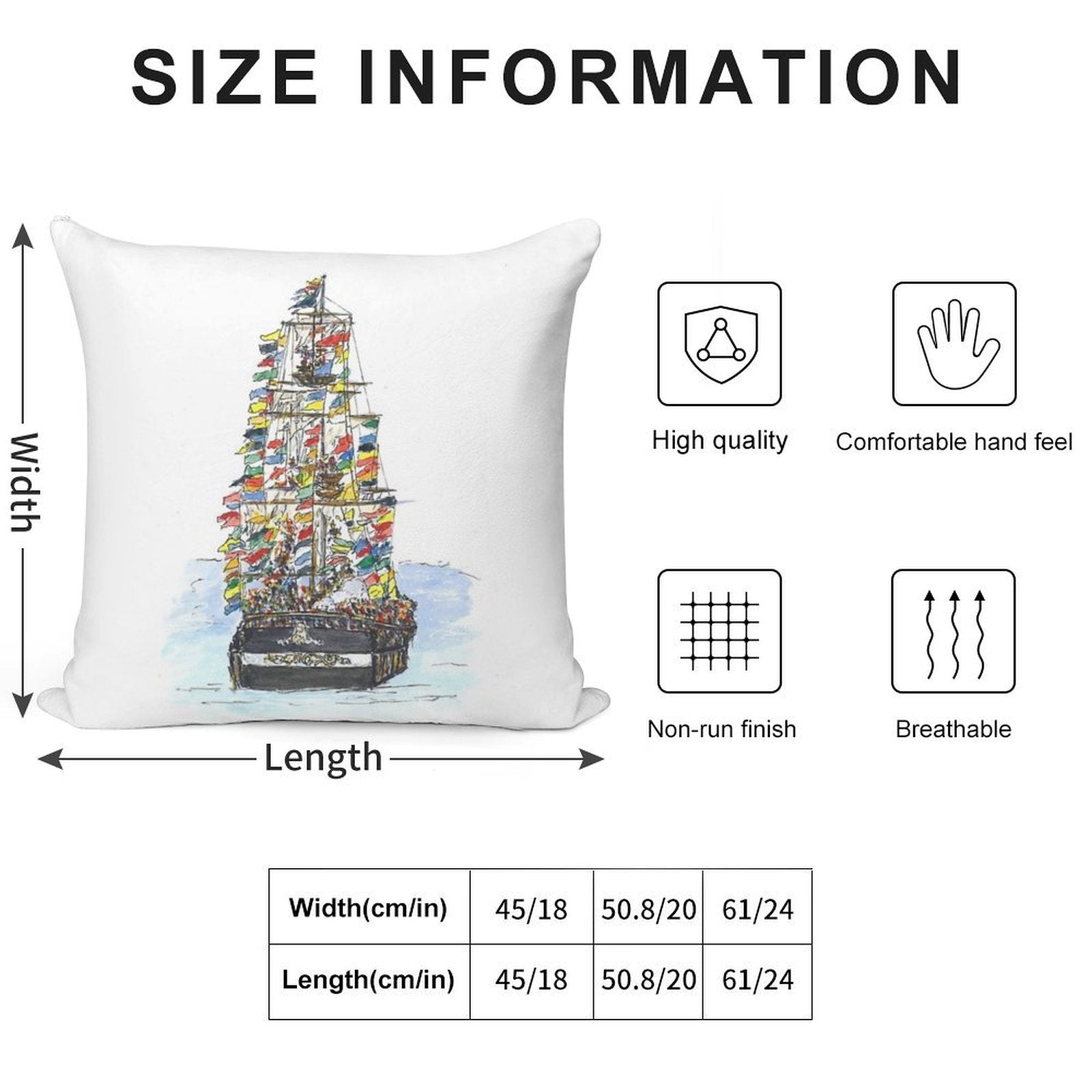 Gasparilla Pirate Festival, Tampa Soft Gift Ready Throw Pillow