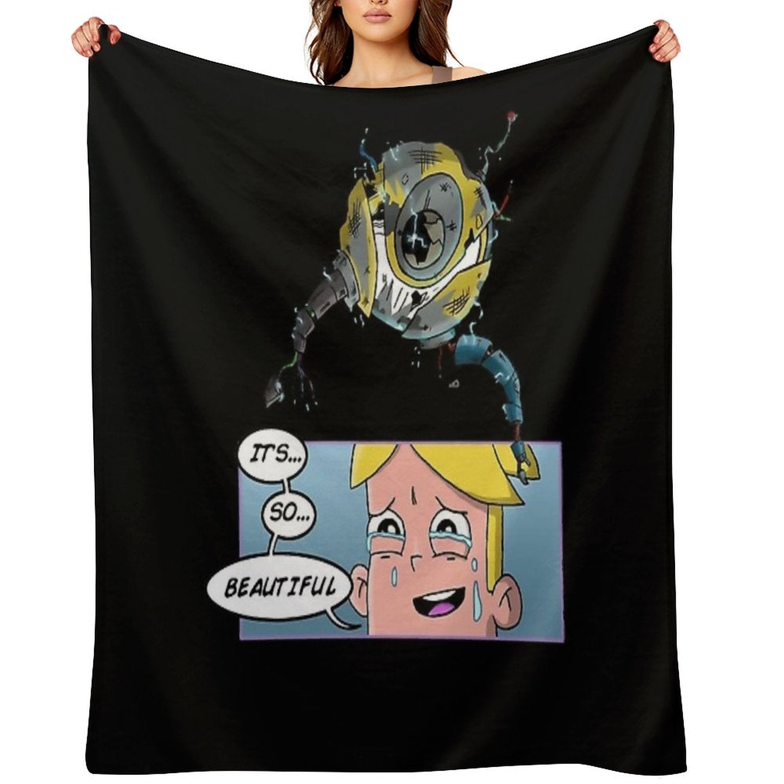 Final Tv Space The Death of KVN Comfort Throw Blanket