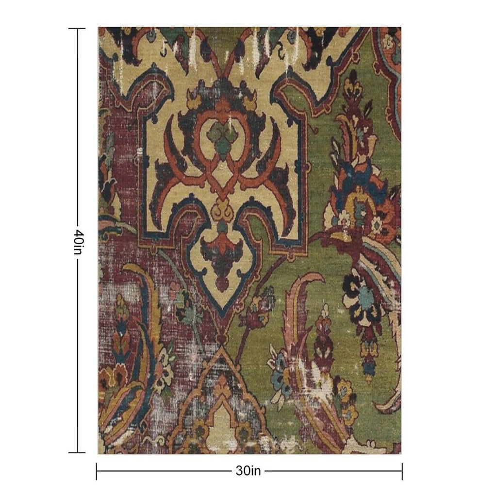 Antique Kilim 13 Multi-functional Throw Blanket