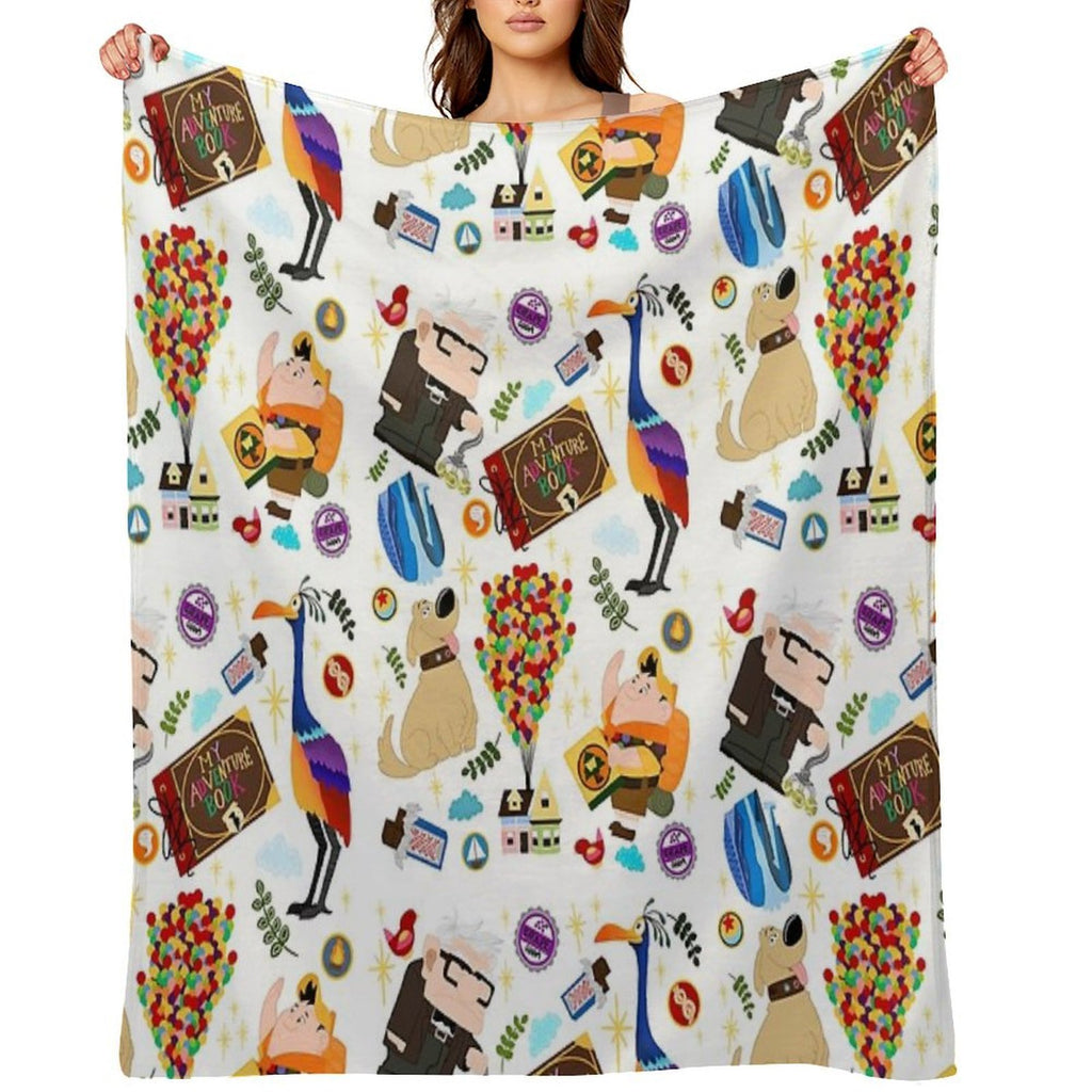 Adventure Is Out There! All-season Throw Blanket