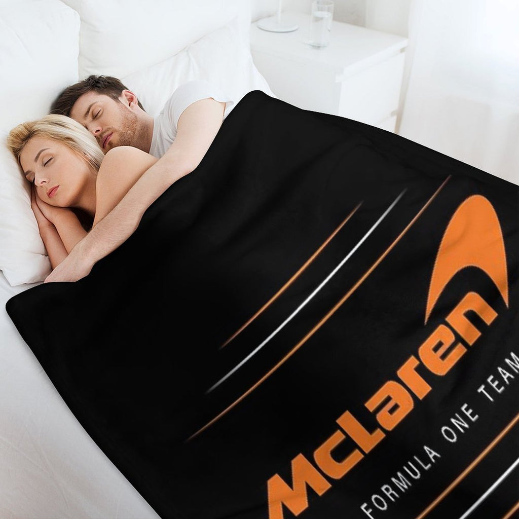 British Motor Racing Team Anti-pilling Throw Blanket