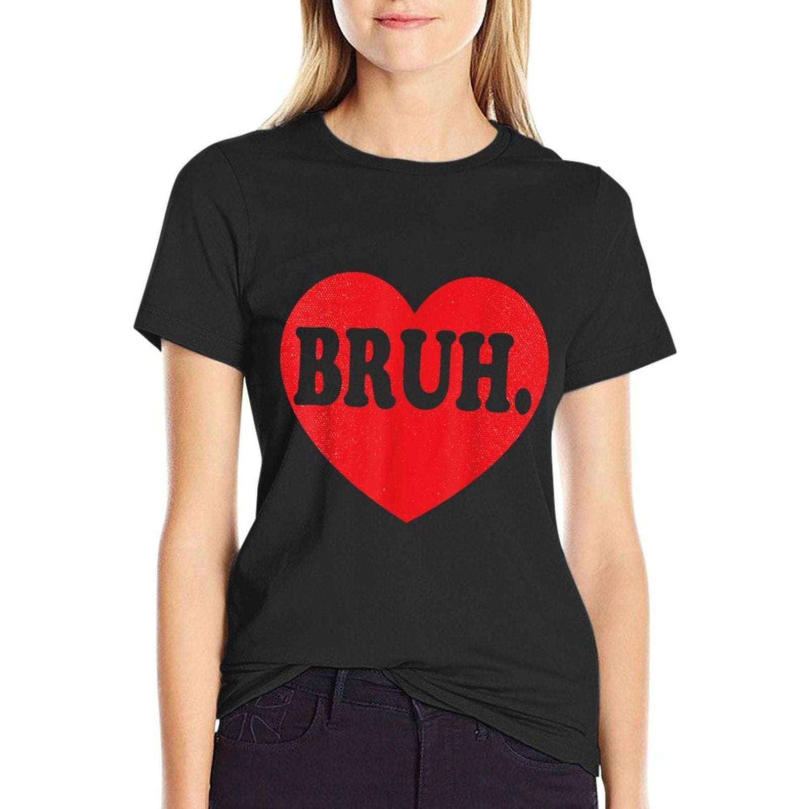 Bruh Meme Funny Saying Bro Greetingns Boys Valentine Boy  Odor-resistant T-Shirt