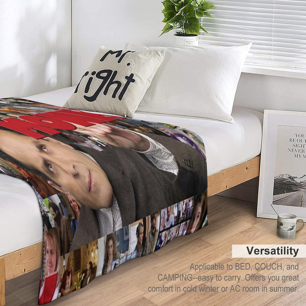 Adrian Monk Collage Gift-ready Throw Blanket