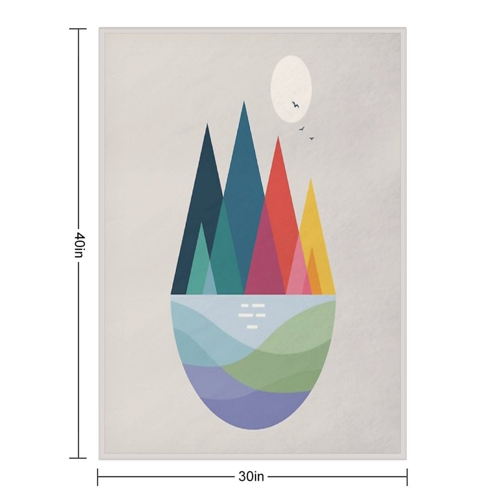 Somewhere Gift-ready Throw Blanket