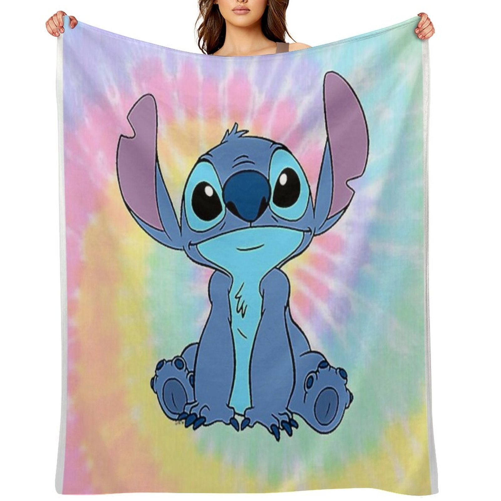 Colorfull Stitch Velvety-soft Throw Blanket