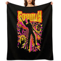 Stay Groovy - Evil Dead Sustainable Throw Blanket
