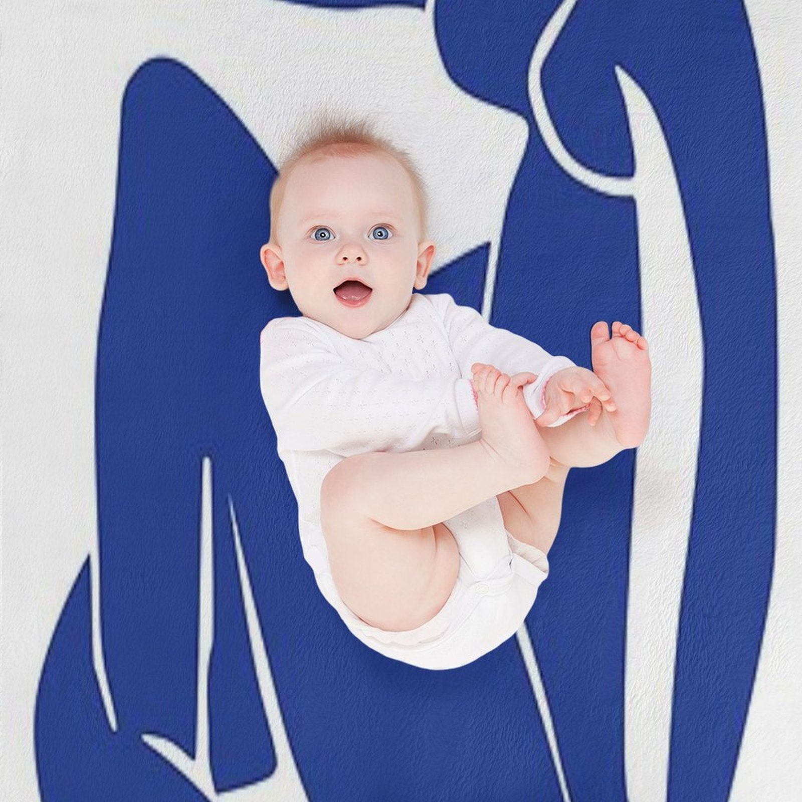 Henri Matisse - Nu Bleu II (Blue Nude) - The Cut Outs Premium Throw Blanket