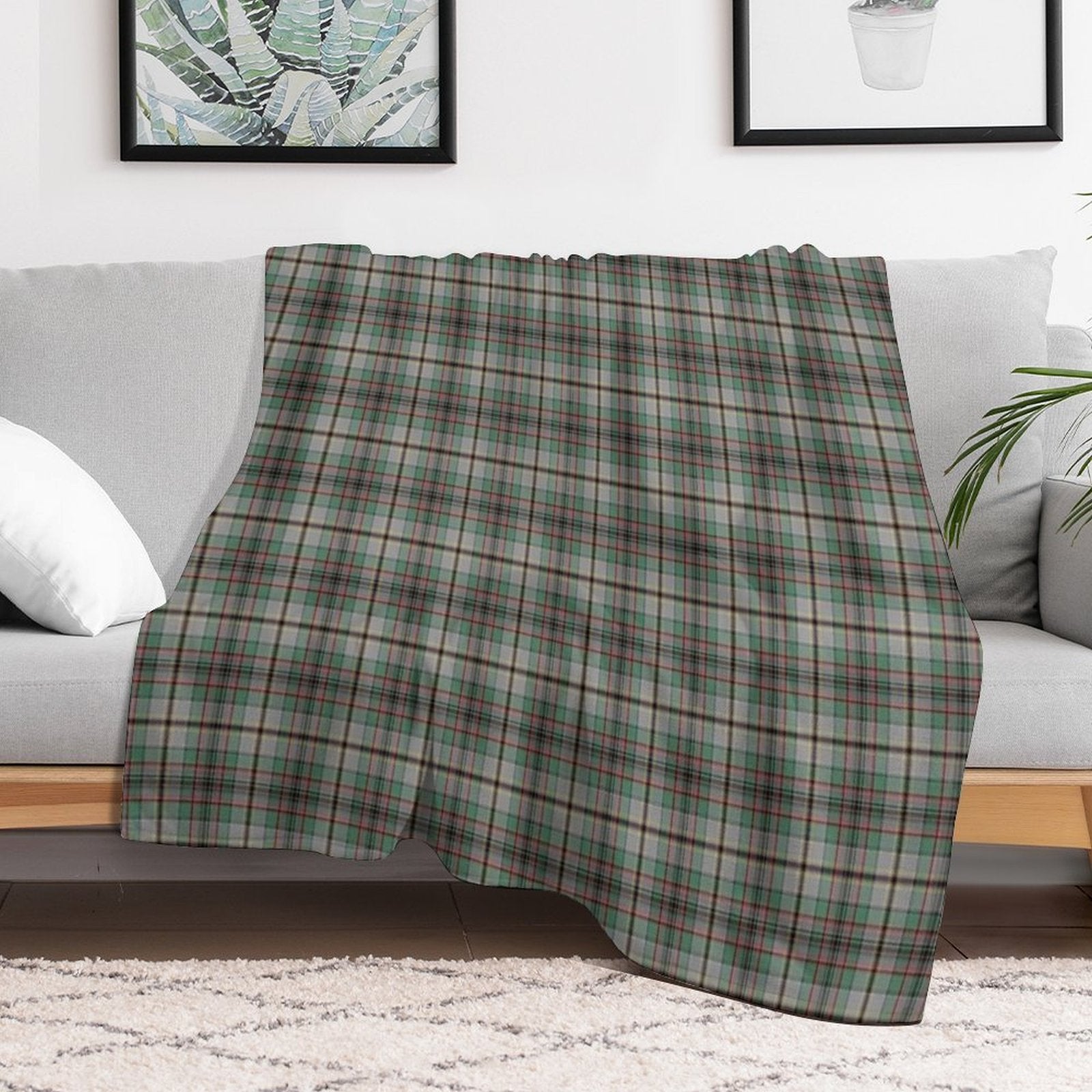 Clan Craig Tartan Gift-ready Throw Blanket