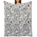 Billie Eilish Machine-washable Throw Blanket