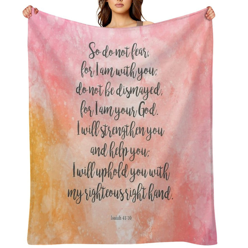 Isaiah 4110 Anti-pilling Throw Blanket