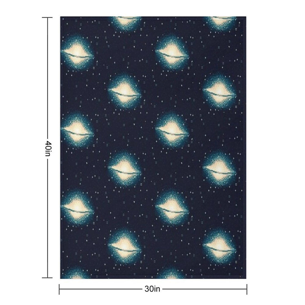 8bit Galaxy M104 Easy Care Throw Blanket