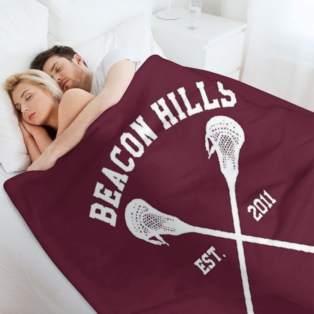 Beacon Hills Lacrosse - Teen Wolf Multi-functional Throw Blanket