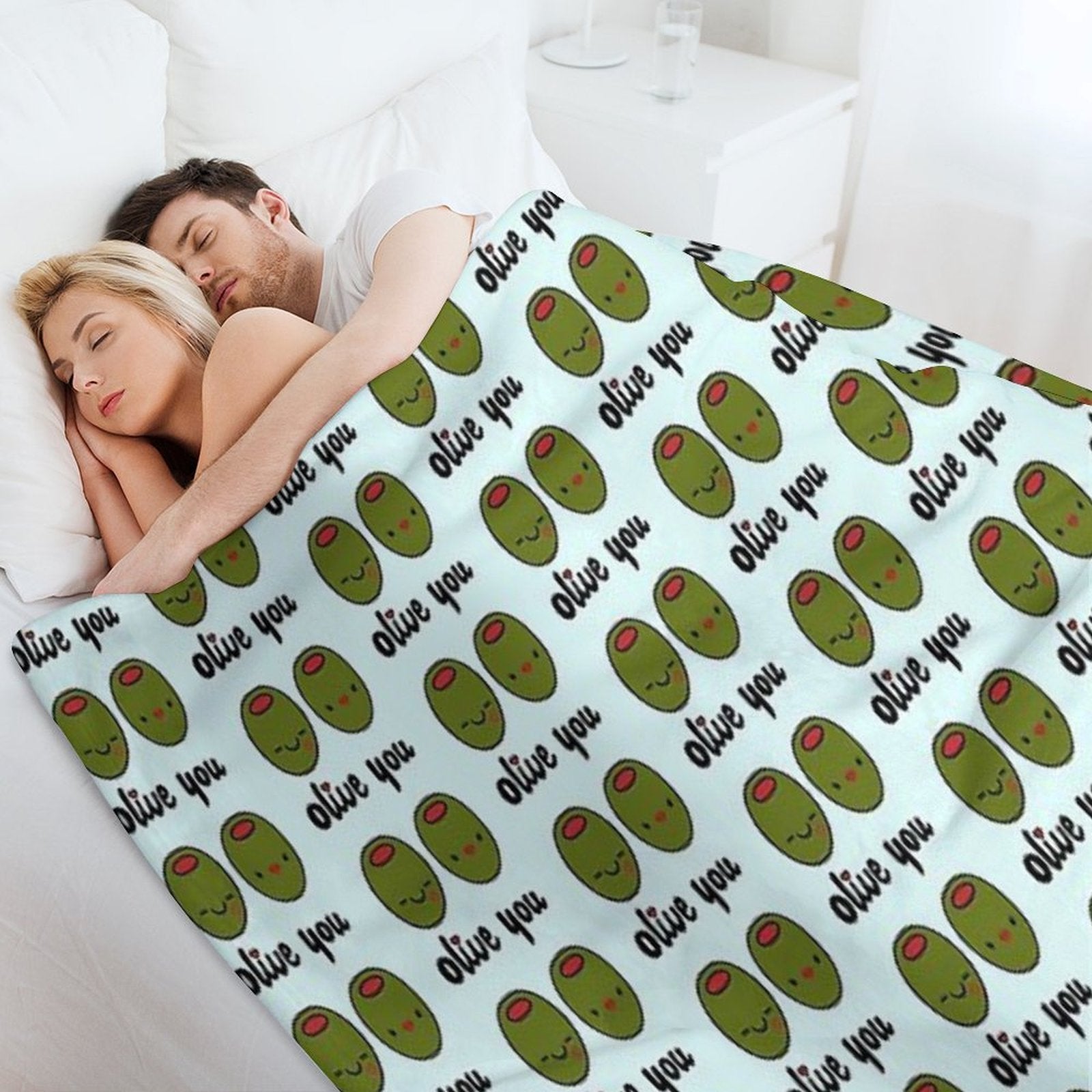 Olive You Multi-functional Throw Blanket