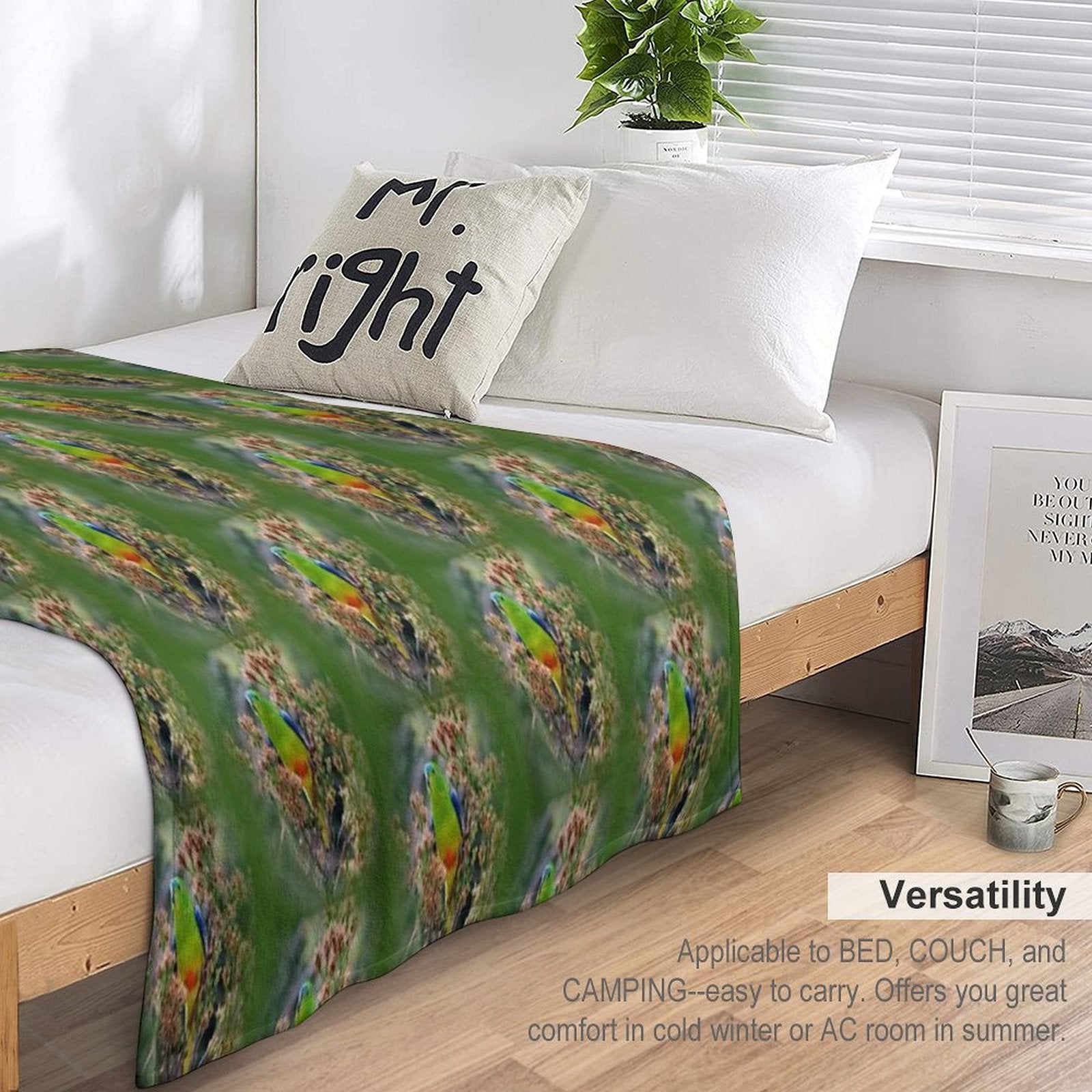OBP in Heath Blanket Compact Throw Blanket