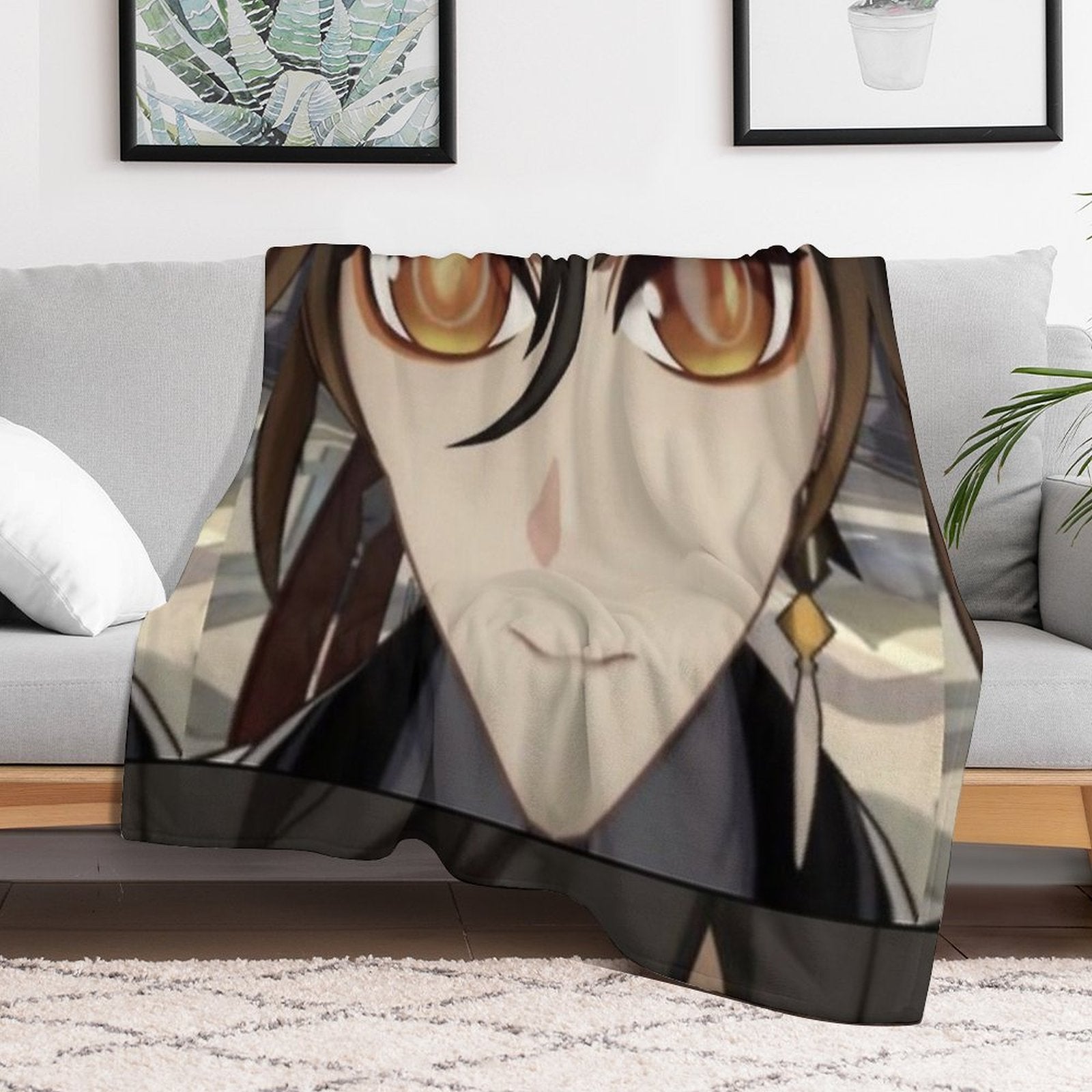 Zhongli - A Testiment to The Arrogance of Man Gift-ready Throw Blanket