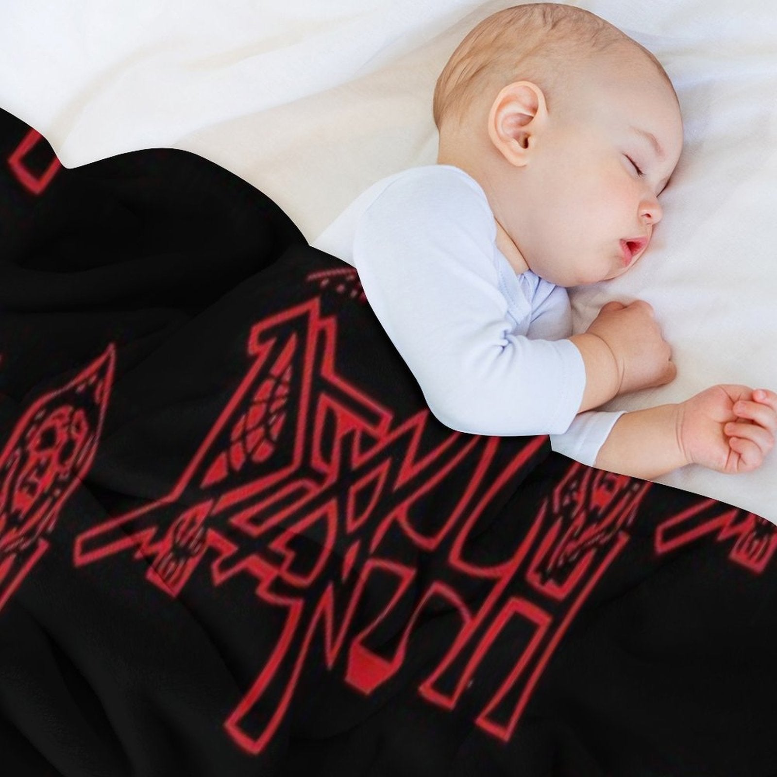 DEATH LOGO Compact Throw Blanket