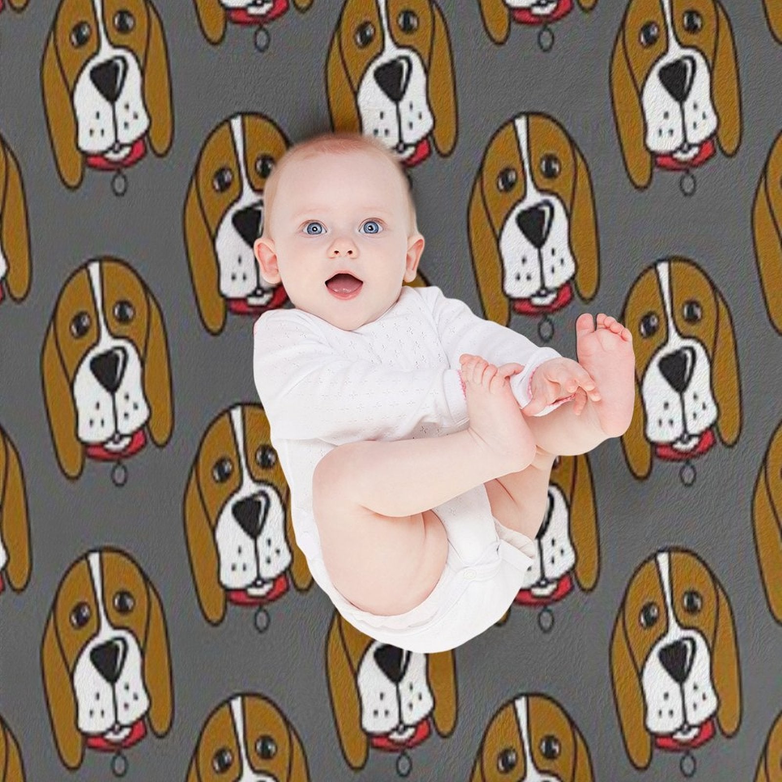 Beagle Rescue Victoria Merch! Shrink-resistant Throw Blanket