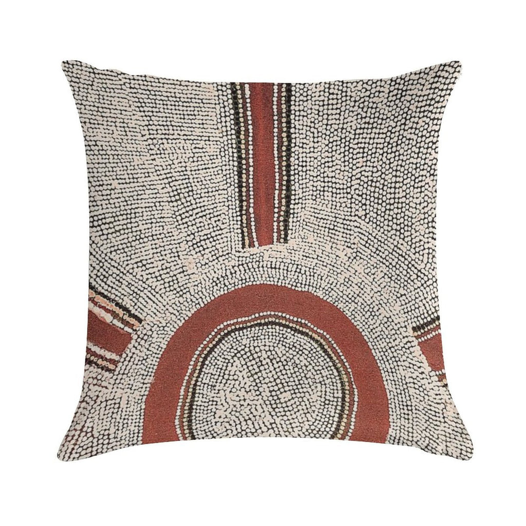 Awesome Aboriginal Dot Art Soft Gift Ready Throw Pillow